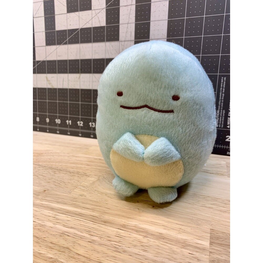 San-X Sumikko Gurashi Tokage Blue Dinosaur Plush Small Kawaii